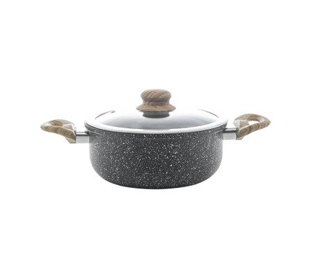 Jogo de Panelas para Fogão de Indução Granilite Preto | Westwing
