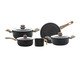 Jogo de Panelas para Fogão de Indução Granilite Preto, Preto | WestwingNow