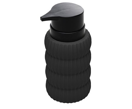 Porta Sabonete Líquido Soft Touch Orbit Cinza | Westwing