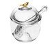 Meleira com Pegador Bird Golden, Transparente | WestwingNow