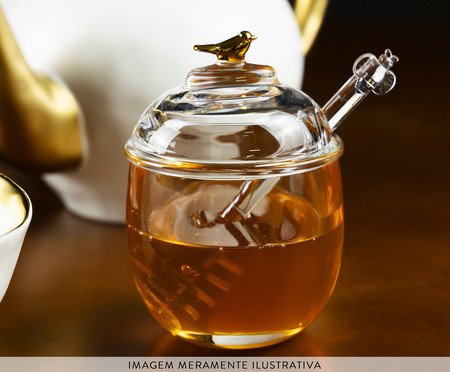 Meleira com Pegador Bird Golden | Westwing