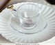 Jogo de Xícaras para Café Bird Golden, Transparente | WestwingNow