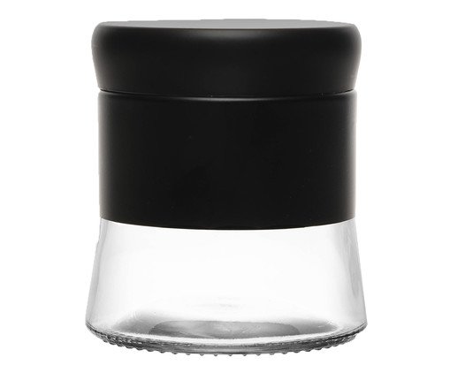 Porta Mantimento Versatile Preto, Preto | WestwingNow