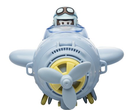 Garrafa Squeeze Infantil Avião Azul | Westwing