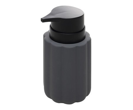 Porta Sabonete Líquido Soft Touch Pilares Cinza | Westwing