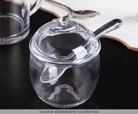 Açucareiro com Colher Bird | Westwing