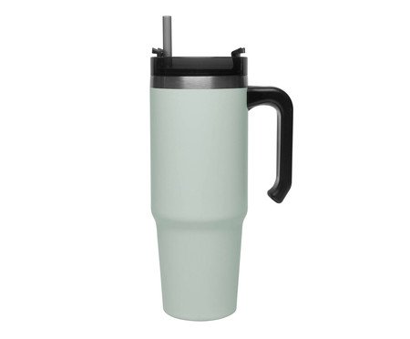 Caneca Térmica com Parede Dupla Slimterm Verde | Westwing