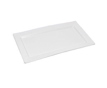 Travessa de Melamina Basic Branca | Westwing