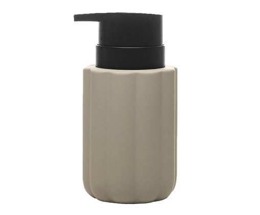 Porta Sabonete Líquido Soft Touch Pilares Nude, Bege | WestwingNow