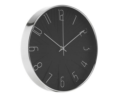 Relógio de Parede Modern Preto | Westwing