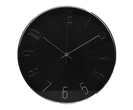 Relógio de Parede Modern Preto | Westwing