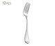 Jogo de Garfos para Sobremesa Chris, Prata ou Metálico | WestwingNow