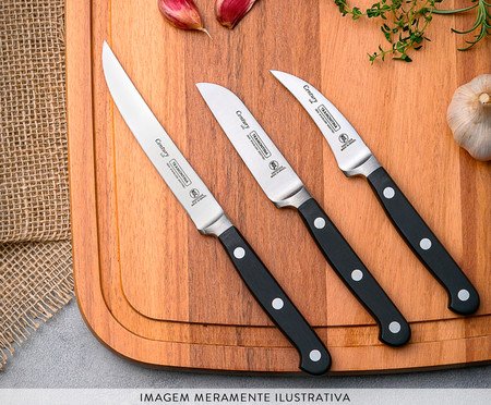 Faca para Legumes em Inox Agile 3