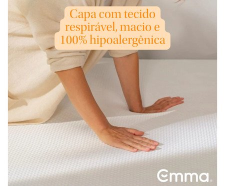Colchão Emma One Plus Solteiro | Westwing