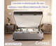 Cama Baú Emma Cinza Queen Size, Cinza | WestwingNow