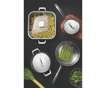 Frigideira em Inox Grano - Prata | Westwing