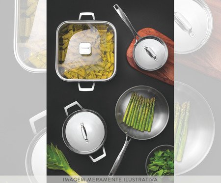 Frigideira em Inox Grano - Prata | Westwing