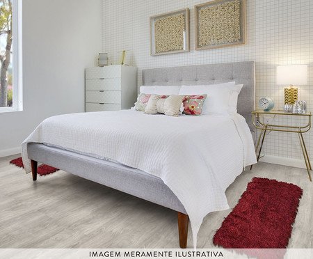Tapete Tufting Lunar N Bordô Vermelho | Westwing