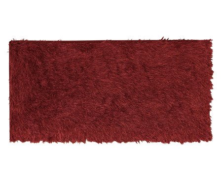 Tapete Tufting Lunar N Bordô Vermelho | Westwing