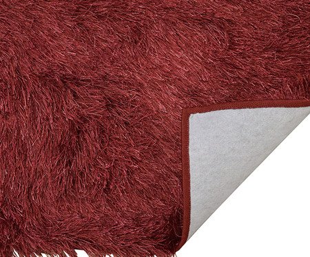 Tapete Tufting Lunar N Bordô Vermelho | Westwing