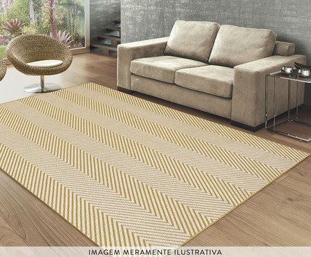Tapete Cotton Texture Sarja Amarelo | Westwing