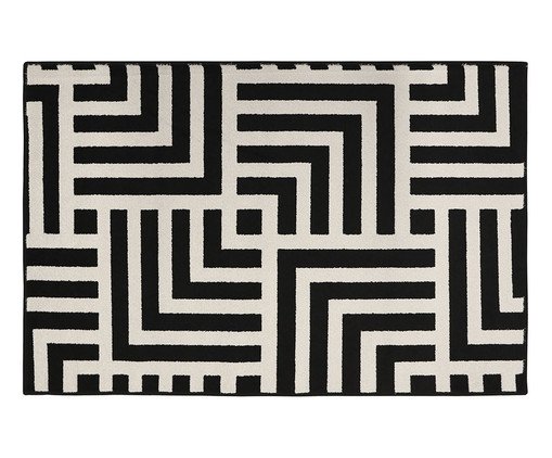 Tapete Black White Geometric Bege, beige | WestwingNow