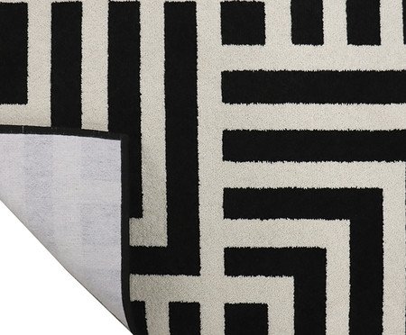 Tapete Black White Geometric Bege | Westwing