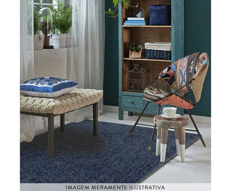Tapete Tufting Elegant Navy Azul | Westwing