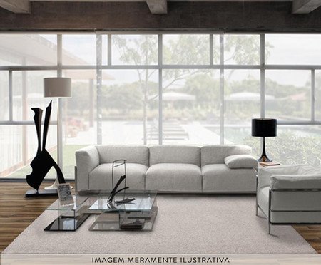 Tapete Tufting Charmin Platina | Westwing