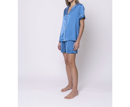 Pijama Curto Royal Blue | WestwingNow