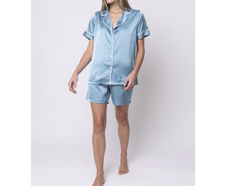 Pijama Curto Sea Blue | WestwingNow