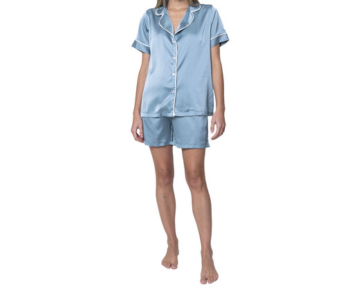 Pijama Curto Sea Blue, blue | WestwingNow