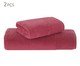 Jogo de Toalhas Buddemeyer Hannah Intense Air Banhão Vermelho 2 peças, red | WestwingNow