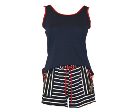 Short Doll Fletcher Azul Marinho