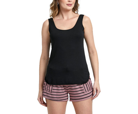 Short Doll Fletcher Preto