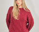 Sweater Cottony Maroon, red | WestwingNow