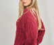 Sweater Cottony Maroon, red | WestwingNow