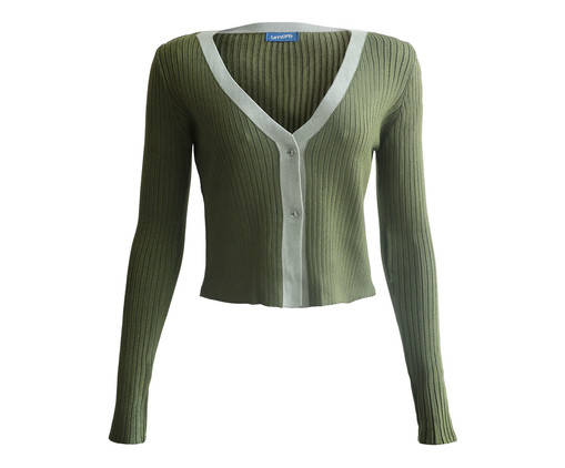 Cardigan Green Moss, green | WestwingNow