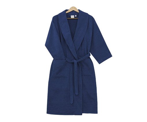 Roupão Stripes Azul, blue | WestwingNow