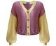 Casaco Long Cropped Euphoric Comfy Girly Lilás e Bege, Lilás | WestwingNow