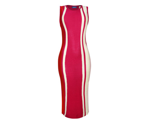 Vestido Supercharged Pink e Vermelho, Rosa | WestwingNow