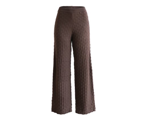 Calça Pantalona Treasure Island Marrom, Marrom | WestwingNow