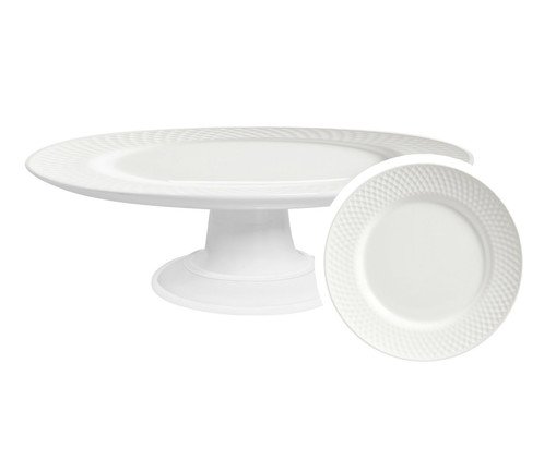 Boleira Pequena Satin White, Branco | WestwingNow