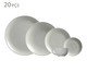 Aparelho de Jantar Organic Gray, Branco | WestwingNow