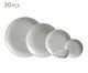Aparelho de Jantar Organic Gray, Branco | WestwingNow