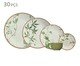 Aparelho de Jantar Tropical Leaves, Branco | WestwingNow