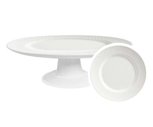 Boleira Média Satin White, Branco | WestwingNow