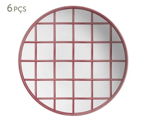 Prato Fundo Coup Pink Trace, Rosa | WestwingNow