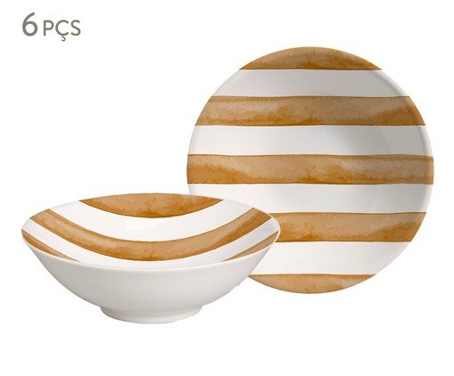 Bowl Caramel Trace, Bege | WestwingNow