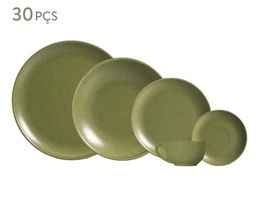 Aparelho de Jantar Organic Olive, Verde | WestwingNow